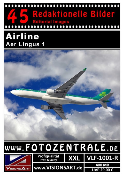 45 REDAKTIONELLE Bilder - Airline - Aer Lingus (VLF-1001-R)