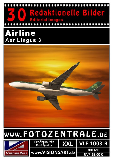 30 REDAKTIONELLE Bilder - Airline - Aer Lingus (VLF-1003-R)