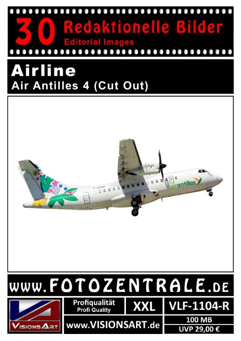 30 REDAKTIONELLE Bilder - Airline - Air Antilles - Cut Out (VLF-1104-R)