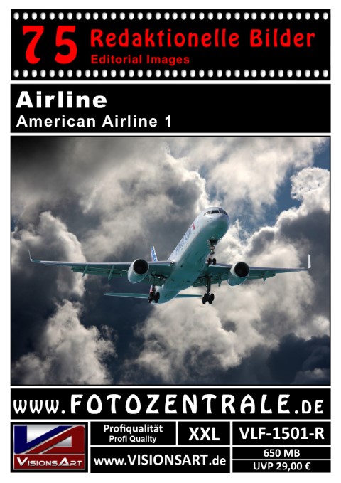 75 REDAKTIONELLE Bilder - Airline - American Airlines (VLF-1501-R)