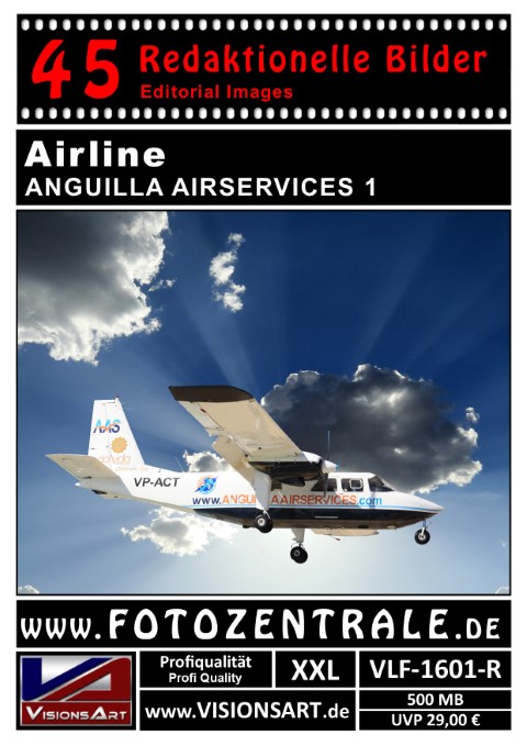 45 REDAKTIONELLE Bilder - Airline - ANGUILLA AIRSERVICES (VLF-1601-R)