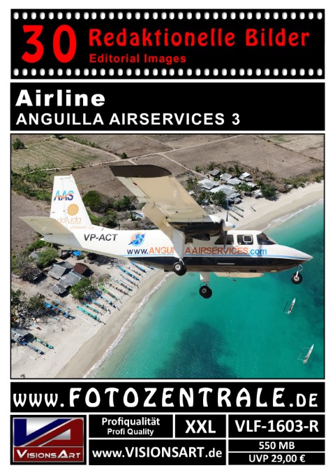 30 REDAKTIONELLE Bilder - Airline - ANGUILLA AIRSERVICES (VLF-1603-R)