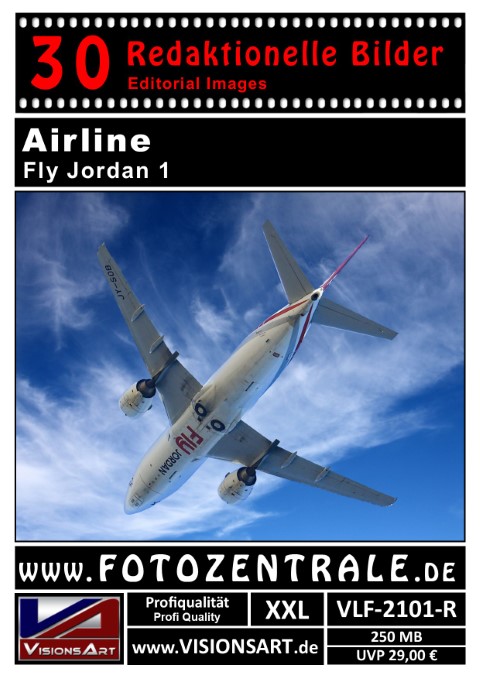 30 REDAKTIONELLE Bilder - Airline - Fly Jordan (VLF-2101-R)