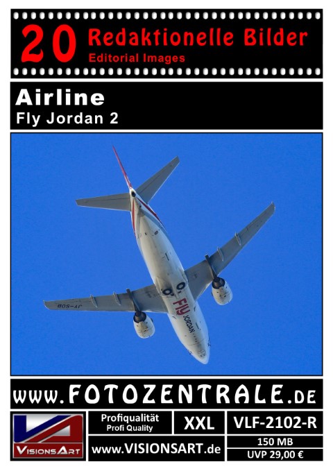 20 REDAKTIONELLE Bilder - Airline - Fly Jordan (VLF-2102-R)