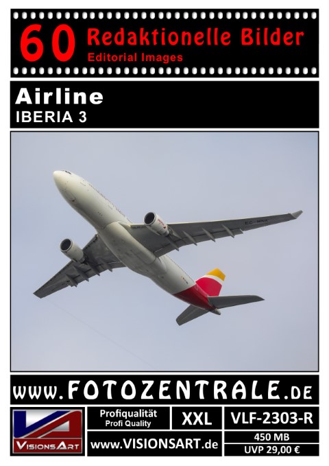 60 REDAKTIONELLE Bilder - Airline - IBERIA (VLF-2303-R)