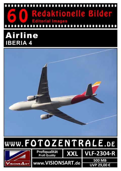 60 REDAKTIONELLE Bilder - Airline - IBERIA (VLF-2304-R)