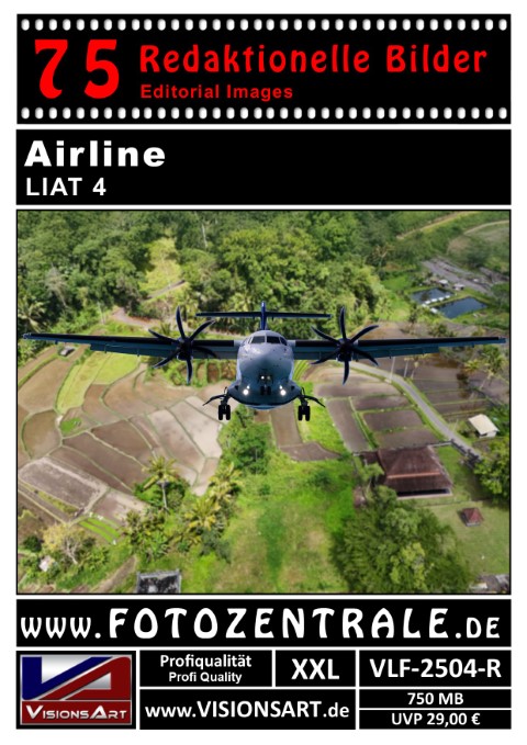 75 REDAKTIONELLE Bilder - Airline - LIAT (VLF-2504-R)