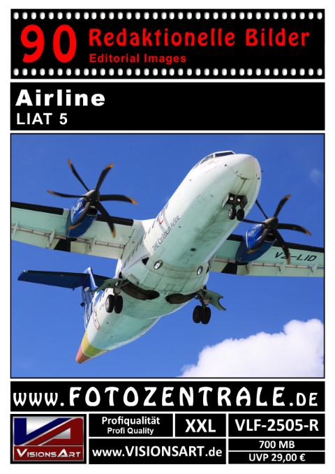 90 REDAKTIONELLE Bilder - Airline - LIAT (VLF-2505-R)