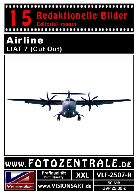 15 REDAKTIONELLE Bilder - Airline - LIAT - Cut Out (VLF-2507-R)