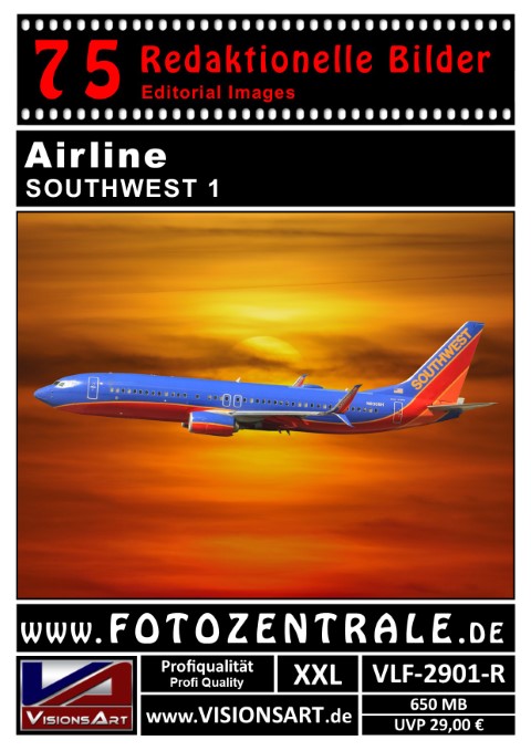 75 REDAKTIONELLE Bilder - Airline - SOUTHWEST (VLF-2901-R)