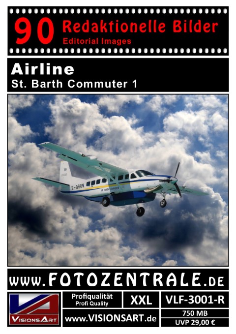 90 REDAKTIONELLE Bilder - Airline - St. Barth Commuter (VLF-3001-R)