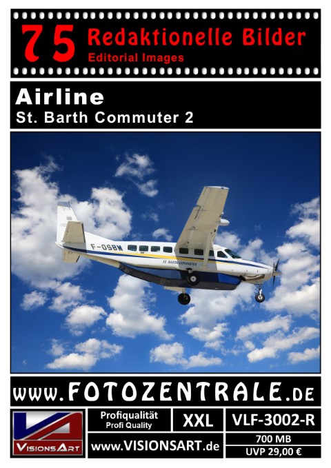 75 REDAKTIONELLE Bilder - Airline - St. Barth Commuter (VLF-3002-R)