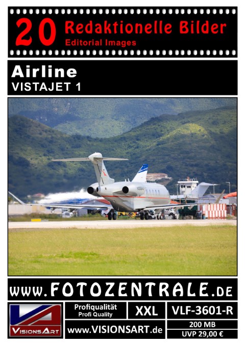 20 REDAKTIONELLE Bilder - Airline - VISTAJET (VLF-3601-R)