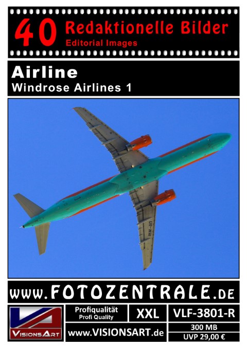 40 REDAKTIONELLE Bilder - Airline - Windrose Airlines (VLF-3801-R)