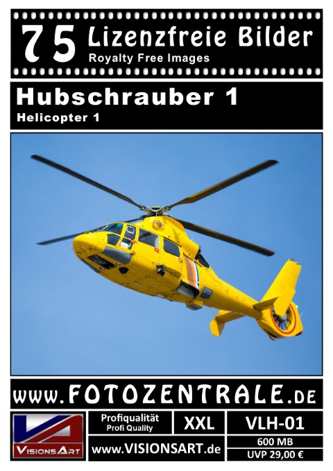 75 Lizenzfreie Bilder - Hubschrauber 1 (VLH-01)