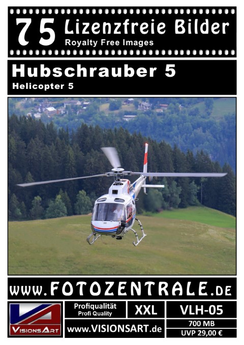 75 Lizenzfreie Bilder - Hubschrauber 5 (VLH-05)