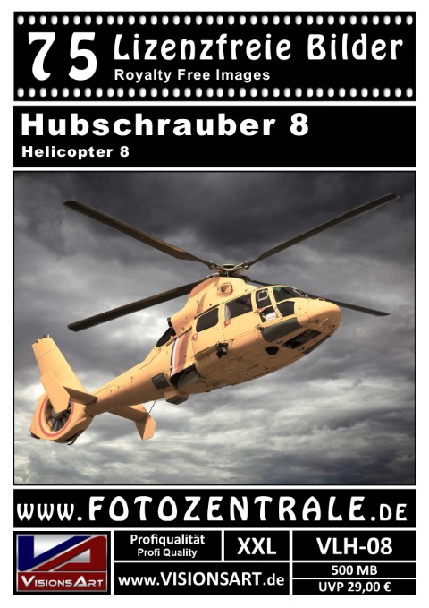 75 Lizenzfreie Bilder - Hubschrauber 8 (VLH-08)