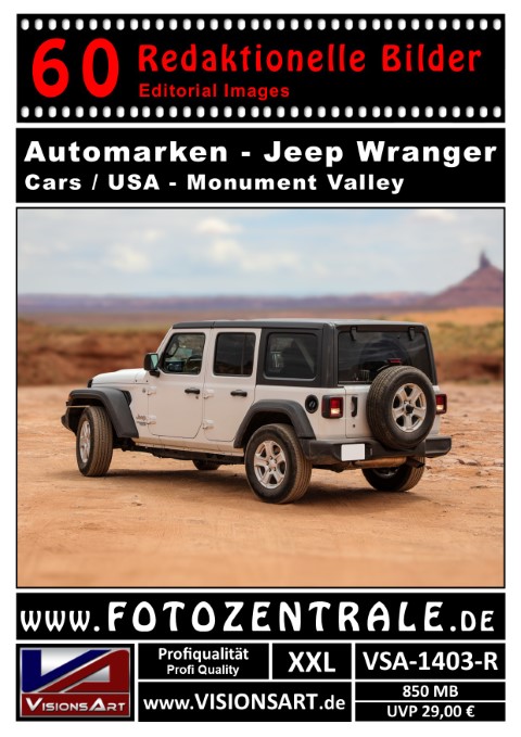 60 REDAKTIONELLE Bilder - Automarken - Jeep Wrangler (VSA-1403-R)